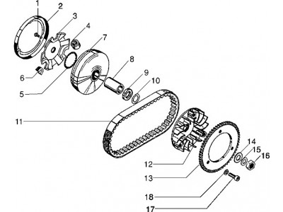 Τροχαλία εμπρός